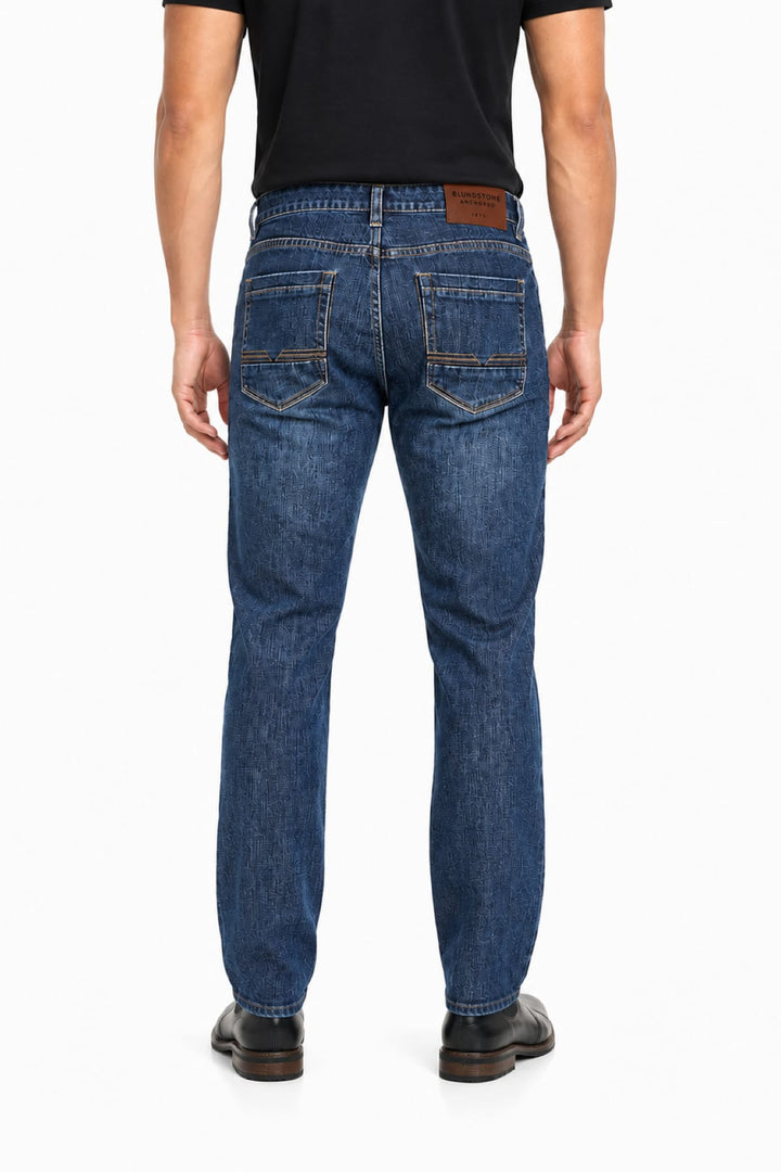 Back view of Black Bull men&