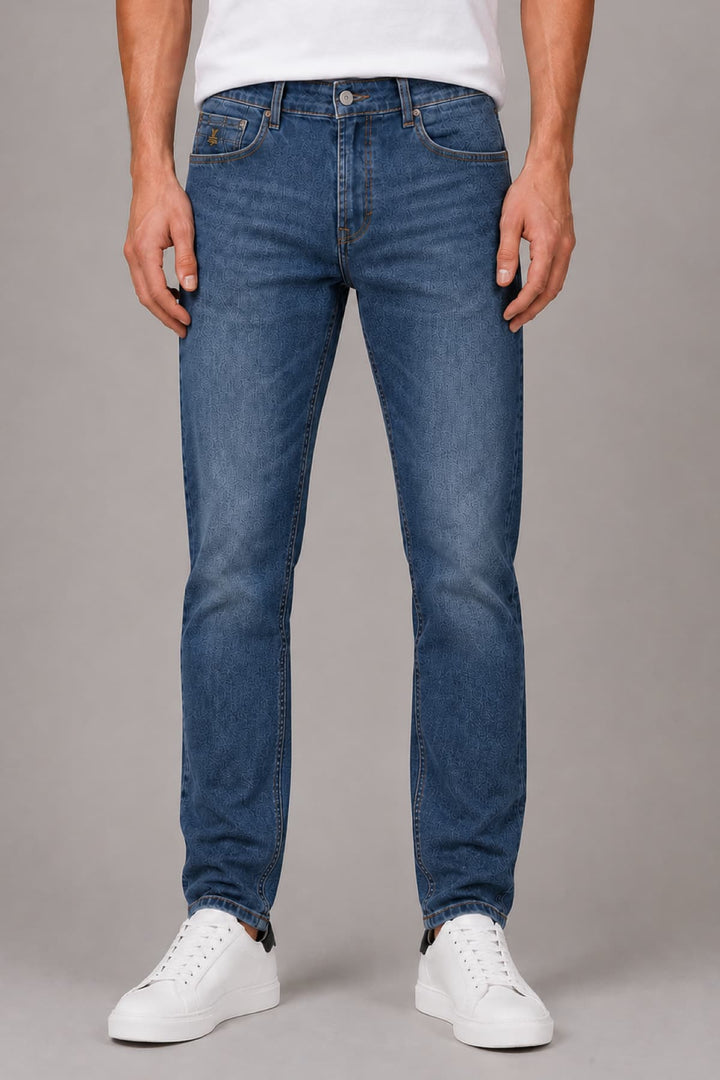 Side view of Black Bull slim-fit men&