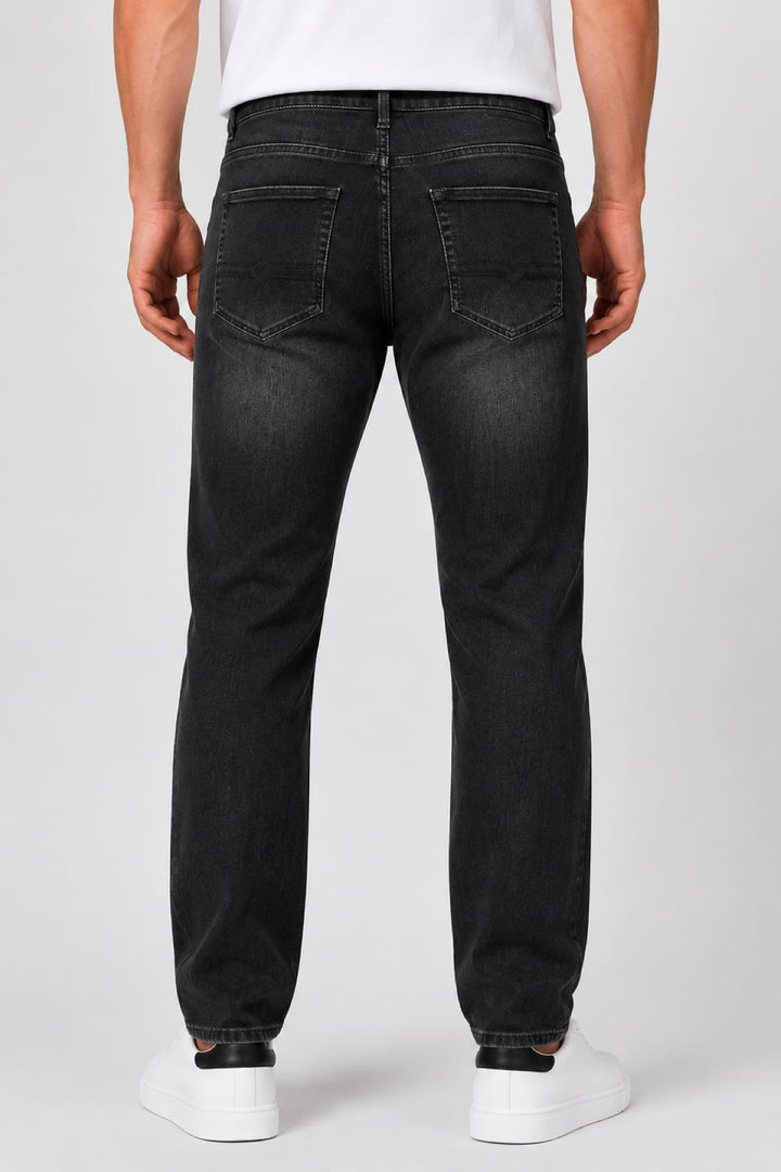 Side view of Black Bull men&