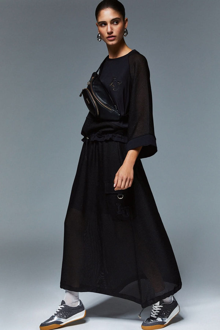 Chandail court à manches larges