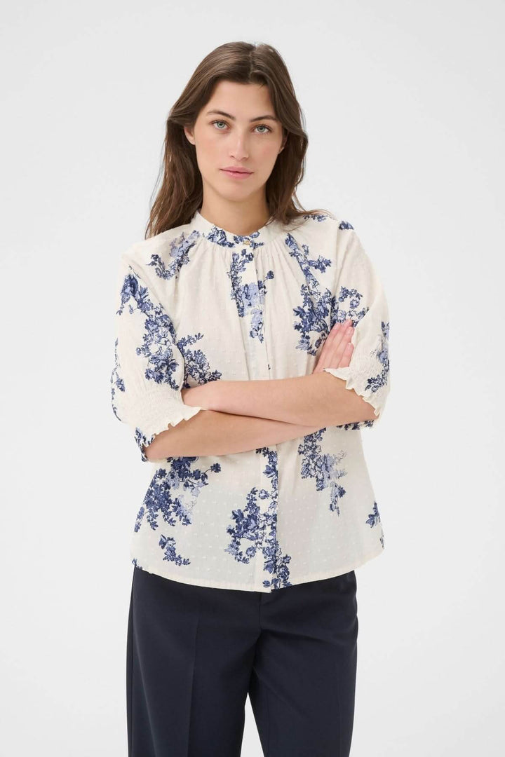 Almeras Floral Print Blouse