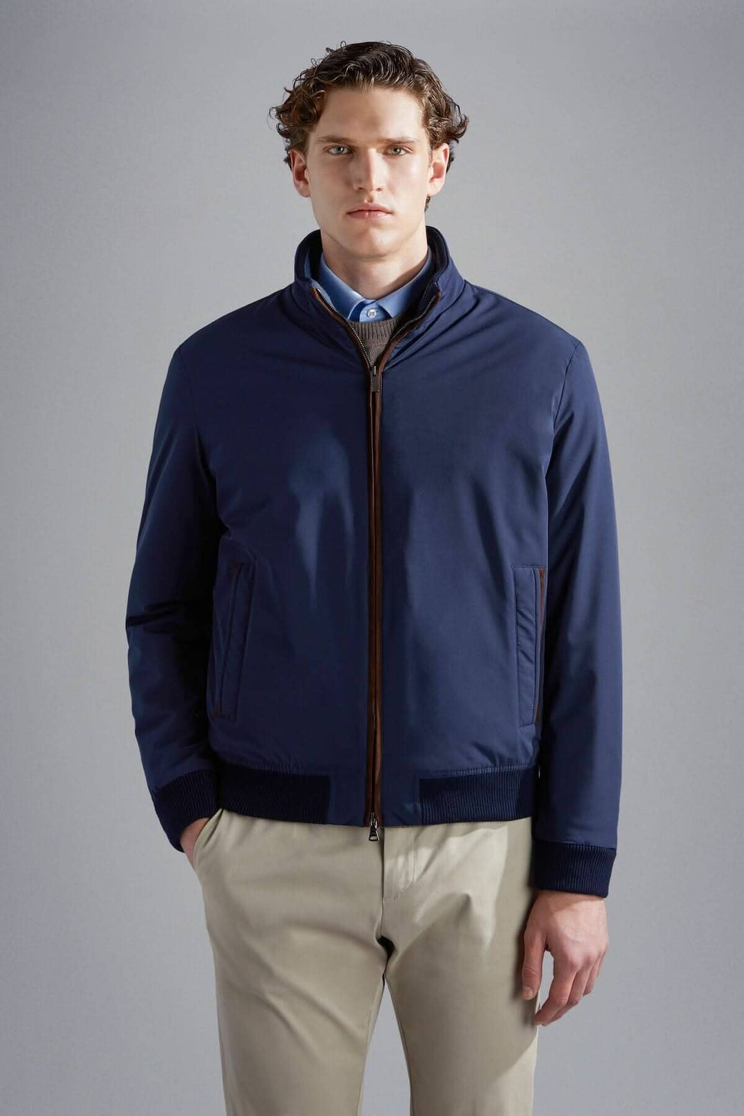 Veste doublée d'automne Paul & Shark, pour un style moderne, confort et durabilité.