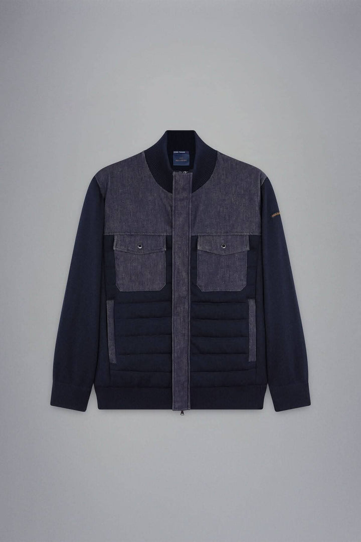 Veste d'extérieur Paul & Shark, matelassée, avec poches, élégante et fonctionnelle, idéale pour style et confort.