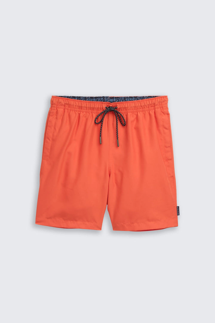 Vue de face maillot unisexe élastique Tom Tailor pour homme bleu - Valérie Simon