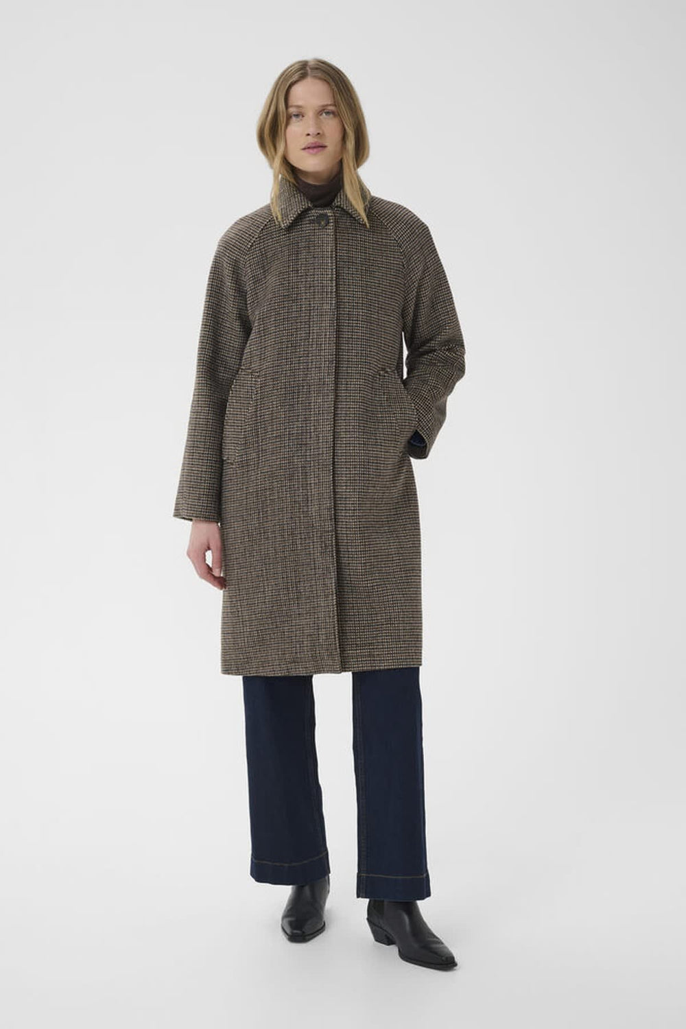 Women's Catherin plaid coat Part Two