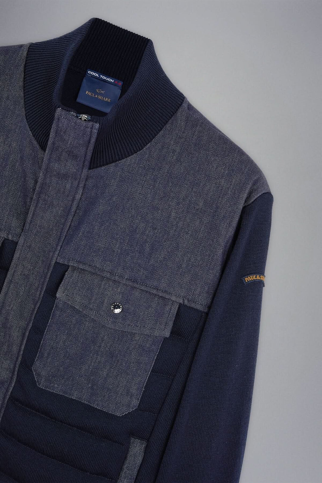 Veste matelassée Paul & Shark, élégante et confortable, idéale pour l'extérieur avec technologie Primaloft.