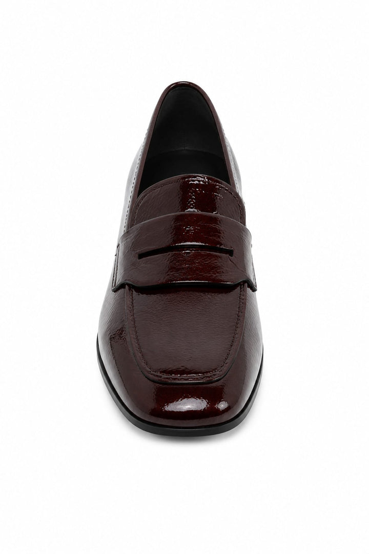 Mocassins vernis à petit talon pour femme Gabor