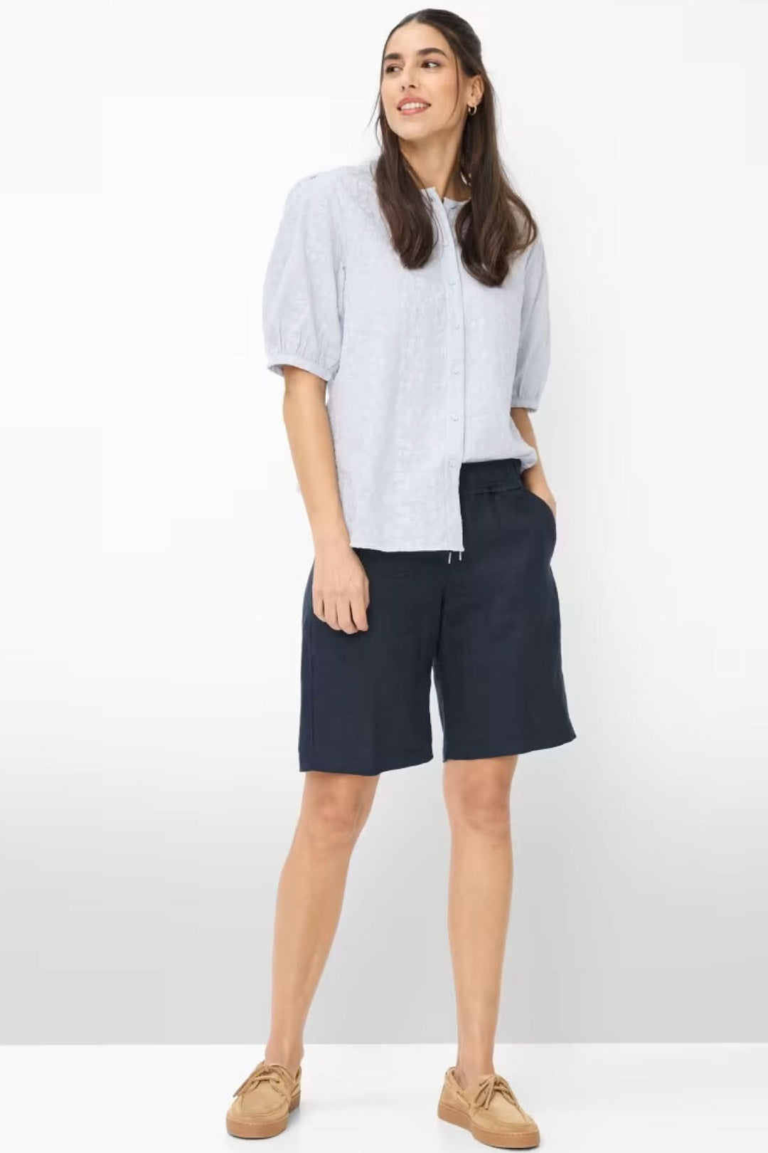 Bermudas en lin MEL B