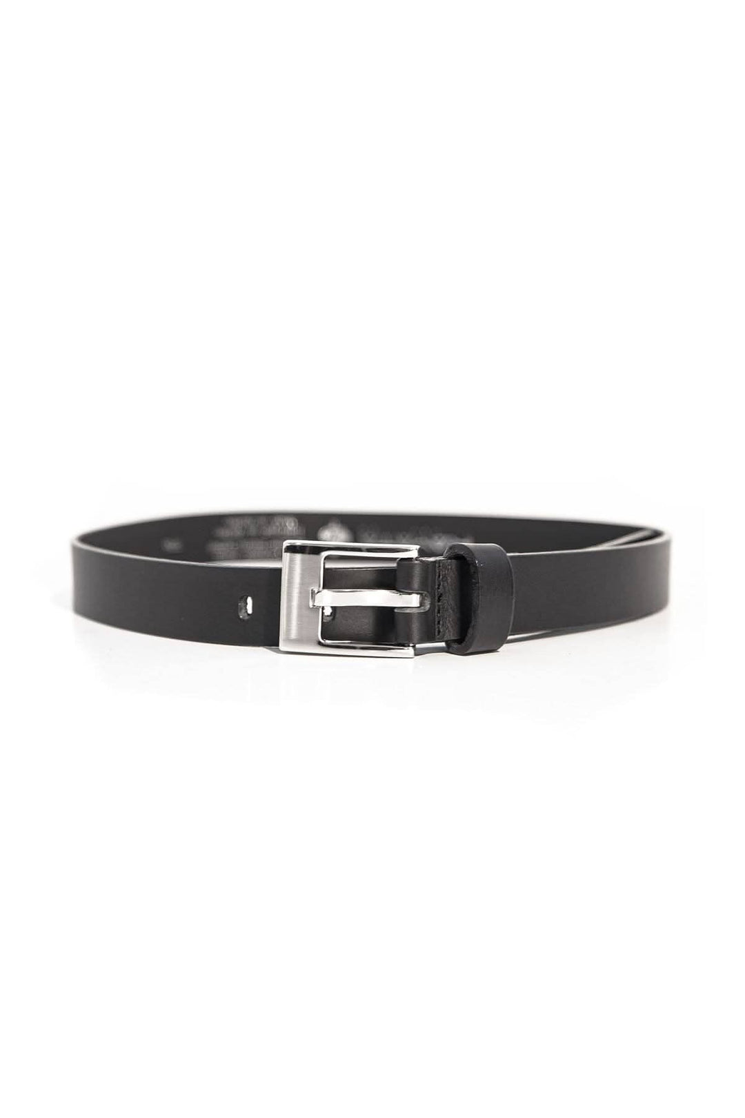 Ceinture simple en cuir noir, 92 cm de long, 2 cm de large, parfaite pour tous vos looks.