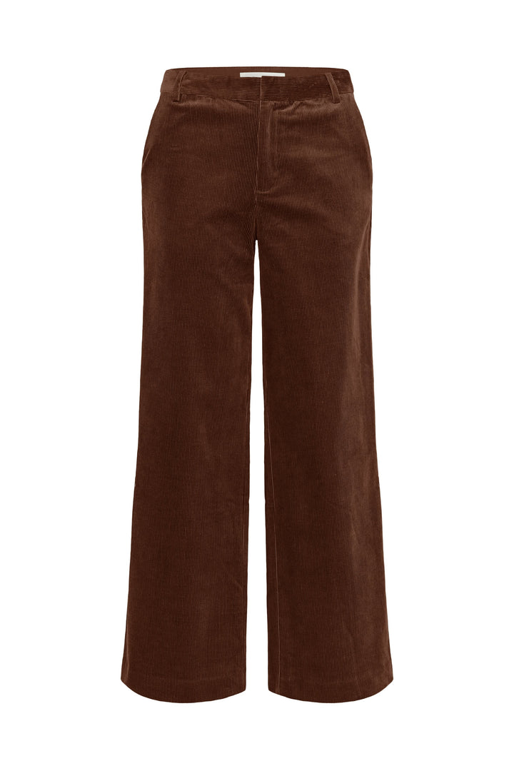 Front view of Columbia corduroy chino pants for women Part Two