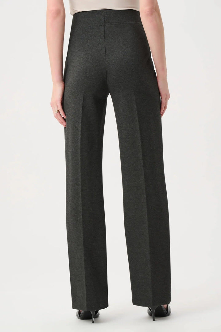 Side view of black Joséph Ribkoff dress pants with couture details - Valérie Simon