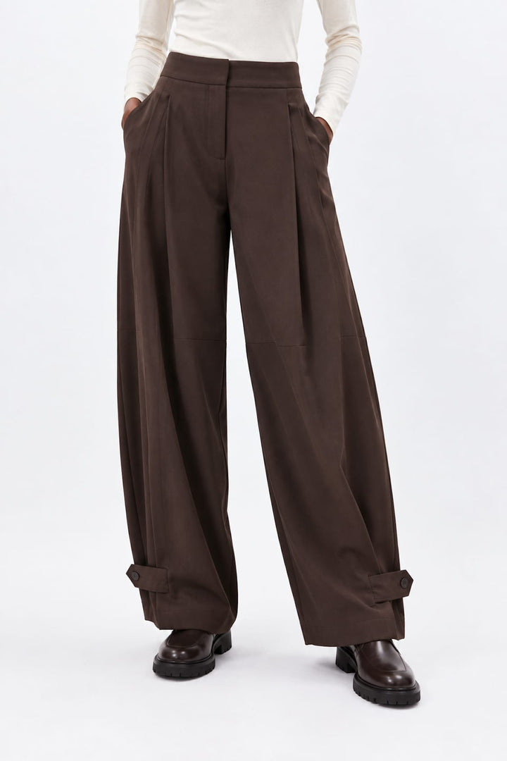 Mooni wide-leg dress pants for women Humility