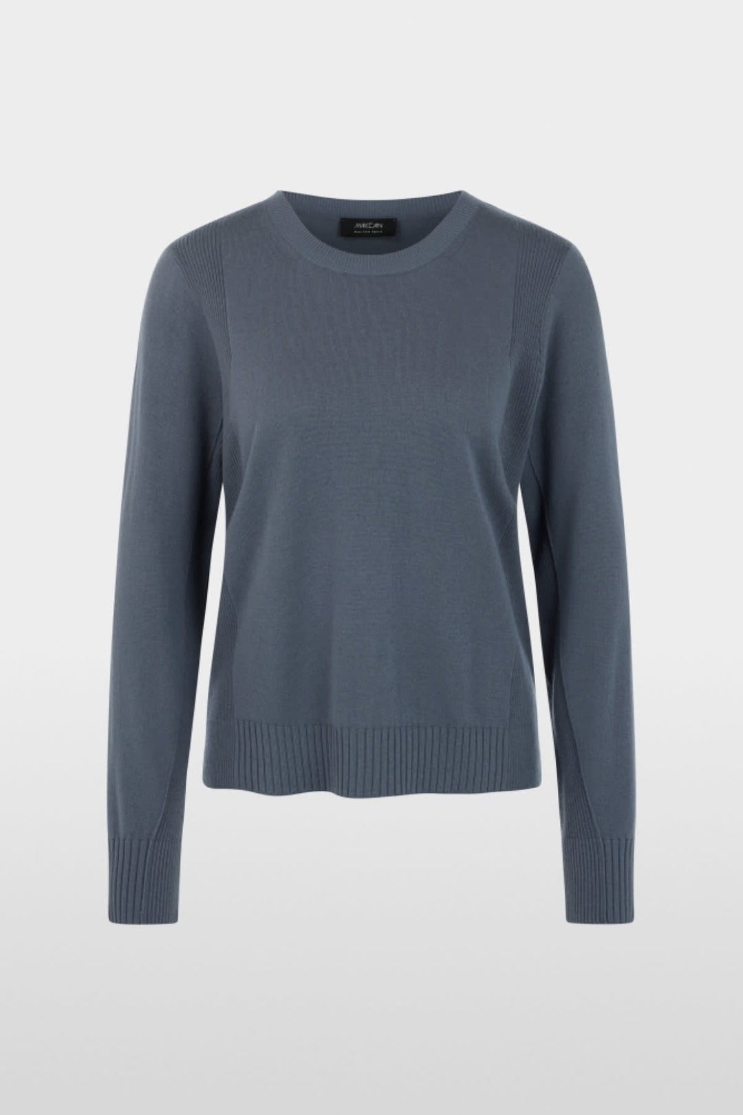 Front view of a lightweight white Marc Cain women&
