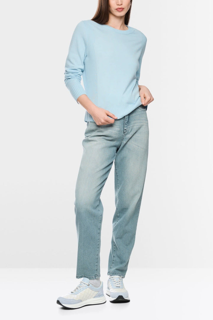 Front view of a lightweight gray Marc Cain women&