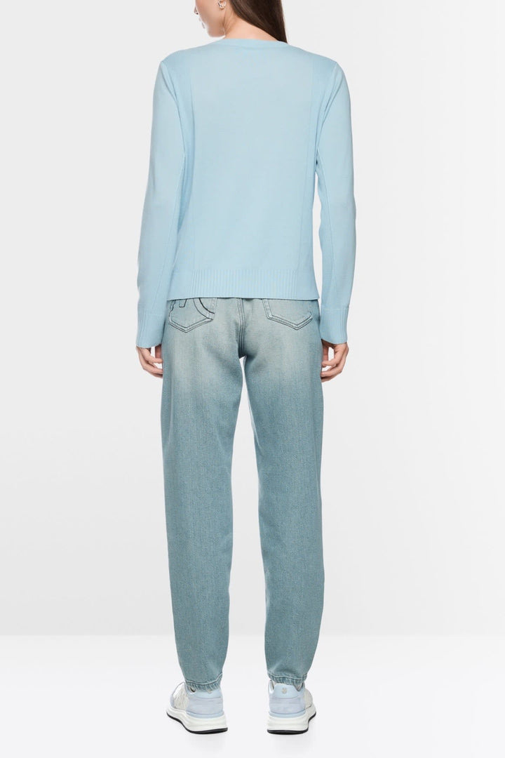 Side view of a lightweight gray Marc Cain women&