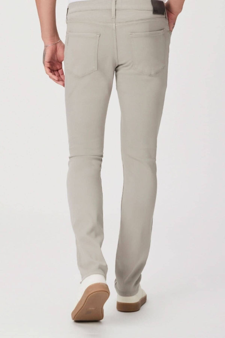 Jean Lennox Static Grey, vue arrière, coupe slim gris clair, style moderne et confortable.