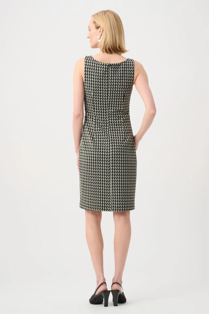 Front view of a blue Joseph Ribkoff women&