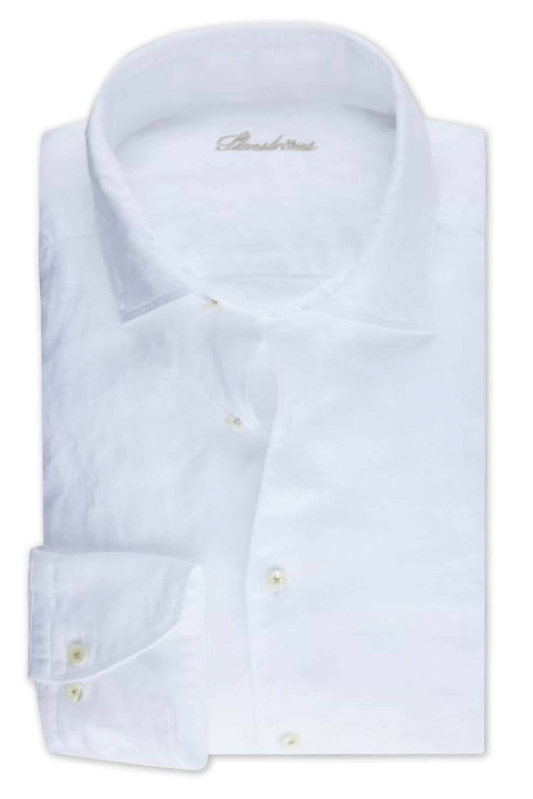 Chemise en lin blanche, 100% naturelle, légère, respirante, col classique, parfait pour le confort et le style.