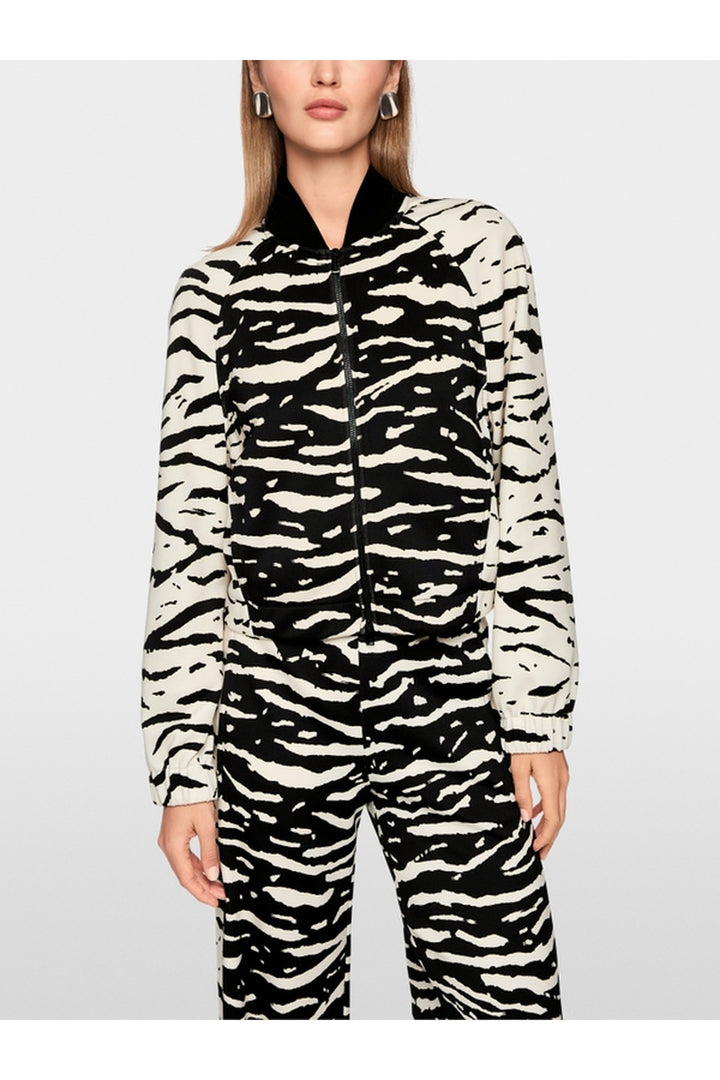 Blouson à imprimé animal