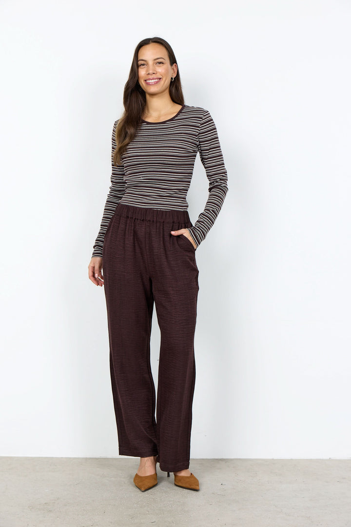 Charissa wide-leg pants with elastic Size 