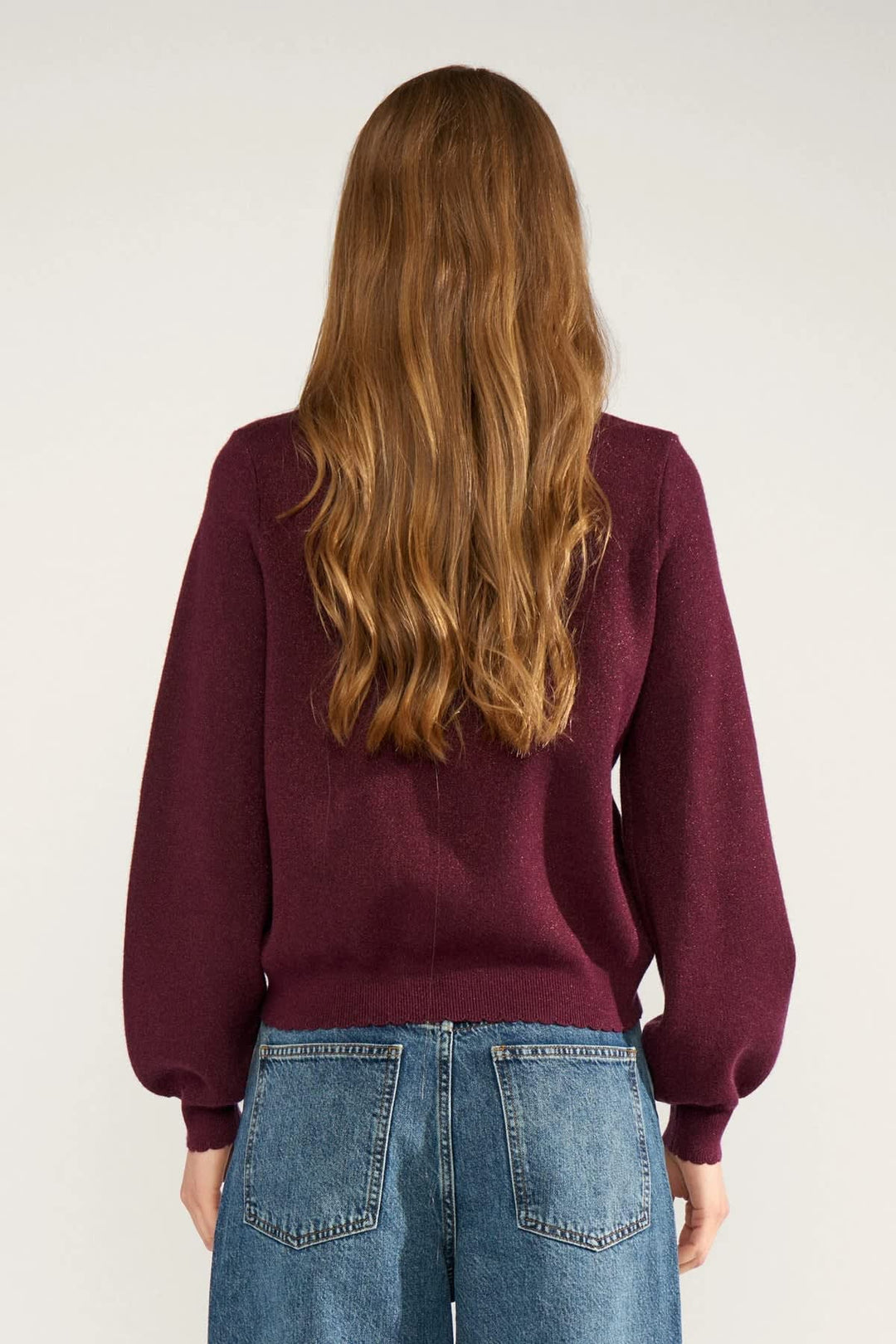 Numph long-sleeve knit for women