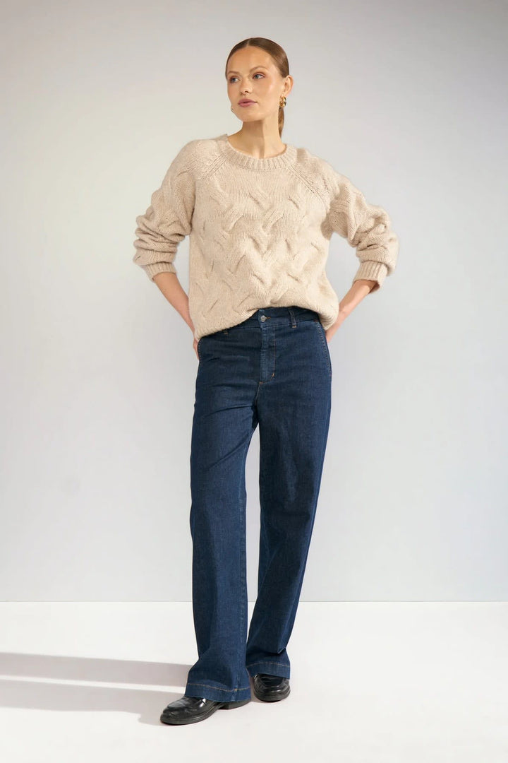 Tricot à torsades pour femme Numph