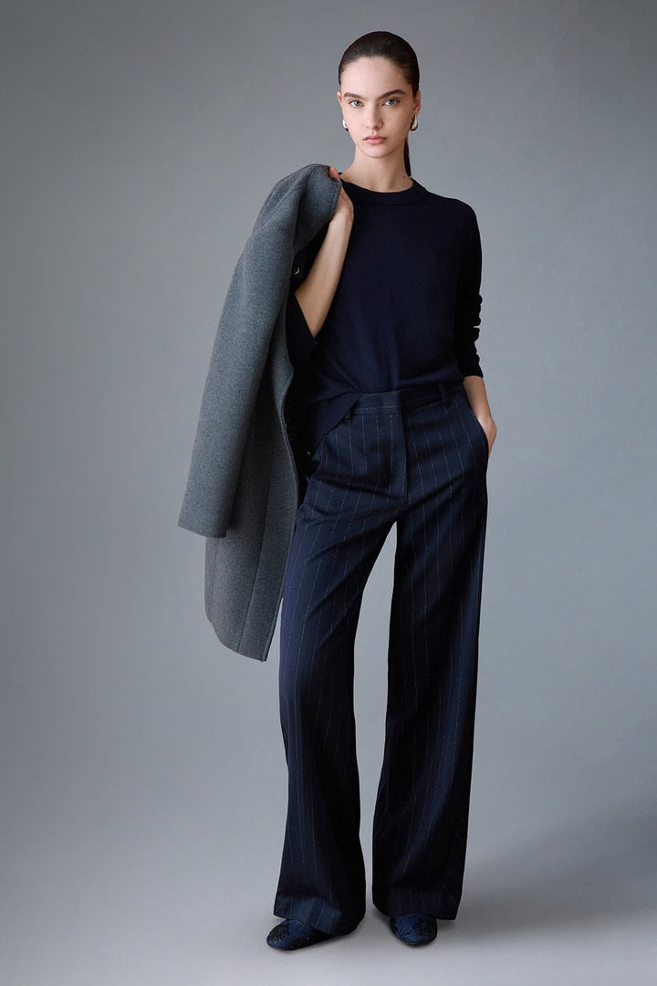 Classic crew-neck knit for women by liujo