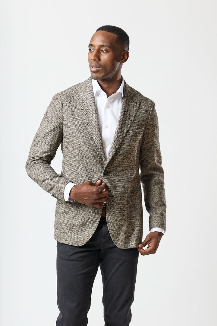 Veston en laine texturée Tagliatore