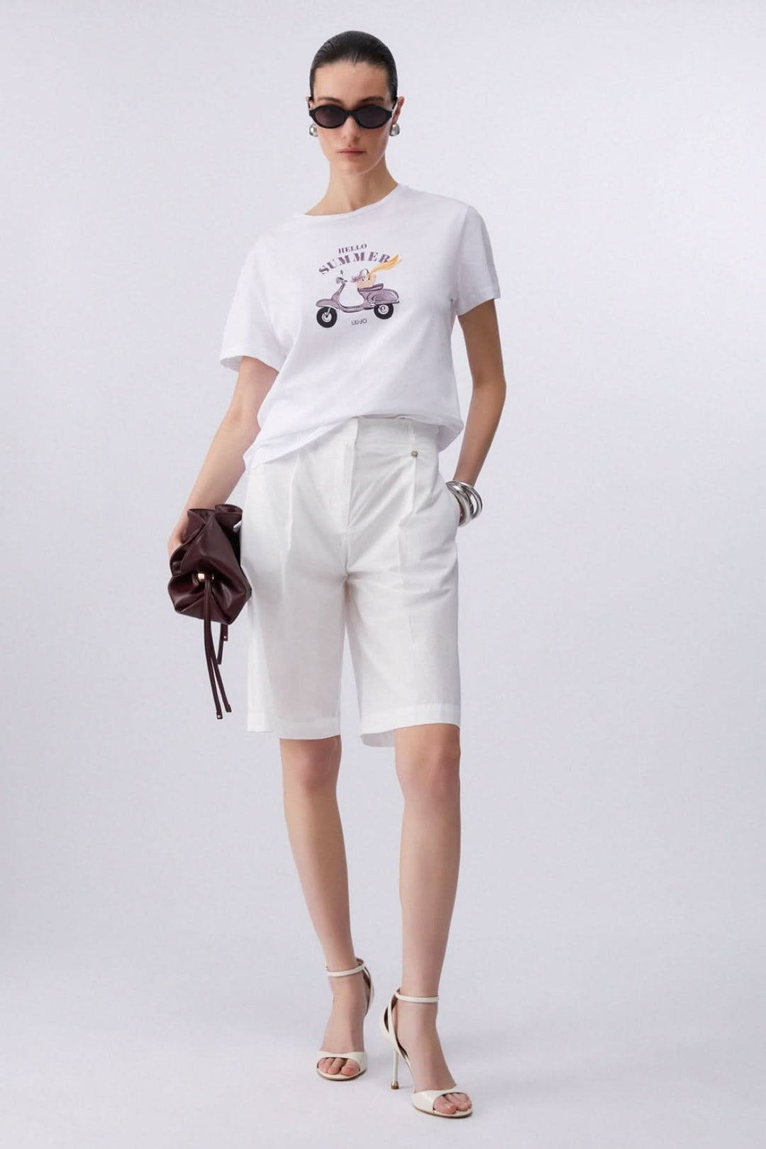 T-shirt à manches courtes avec imprimé graphique