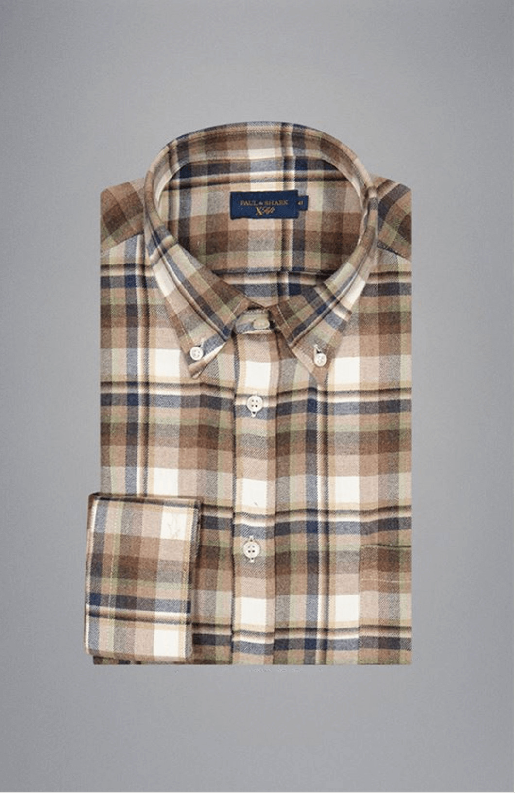 Chemise en flanelle à carreaux multicolores, douce et classique, idéale pour l'automne.