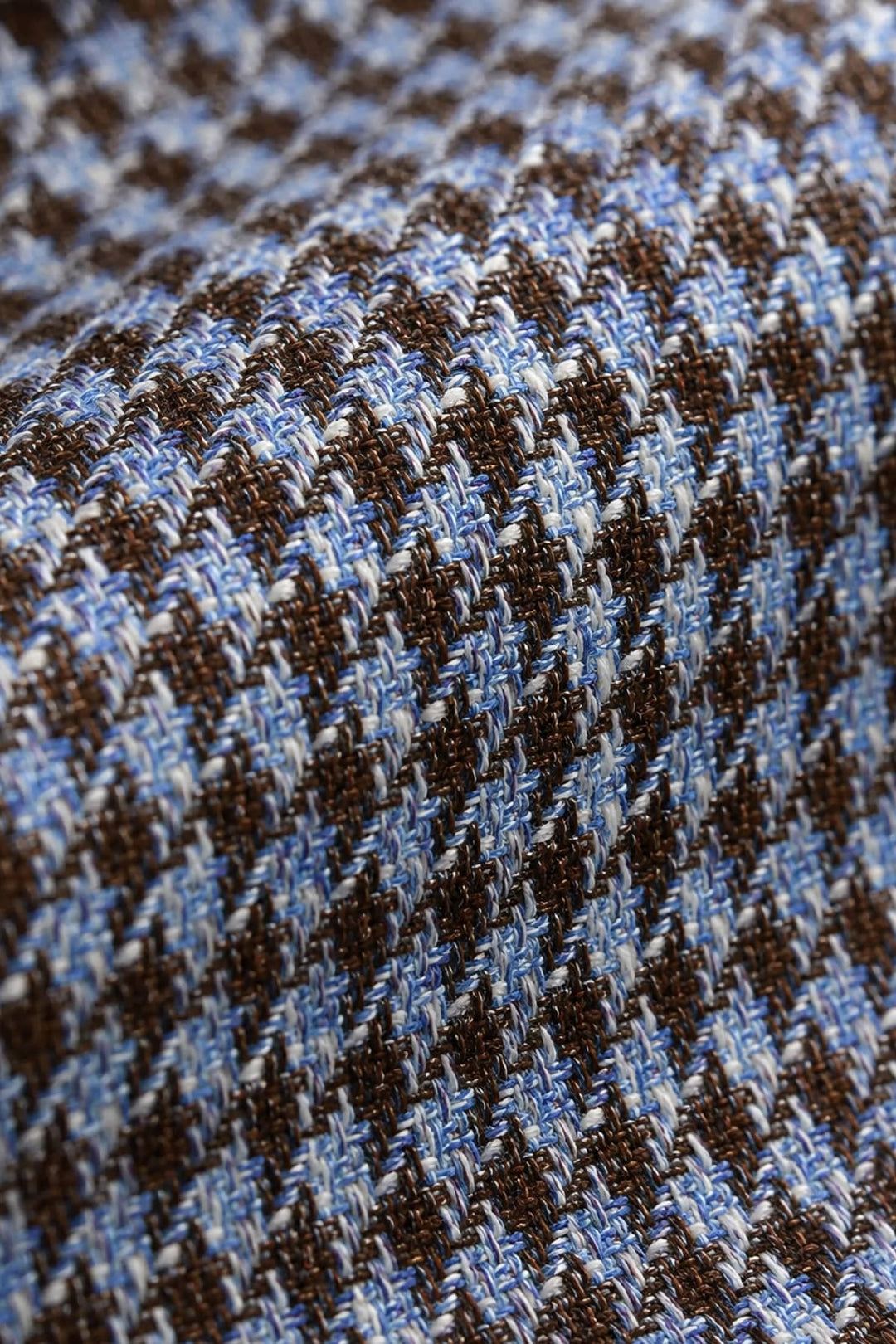 Vue de face veston micro-motif Jack Victor pour homme gris avec poches à rabat - Valérie Simon