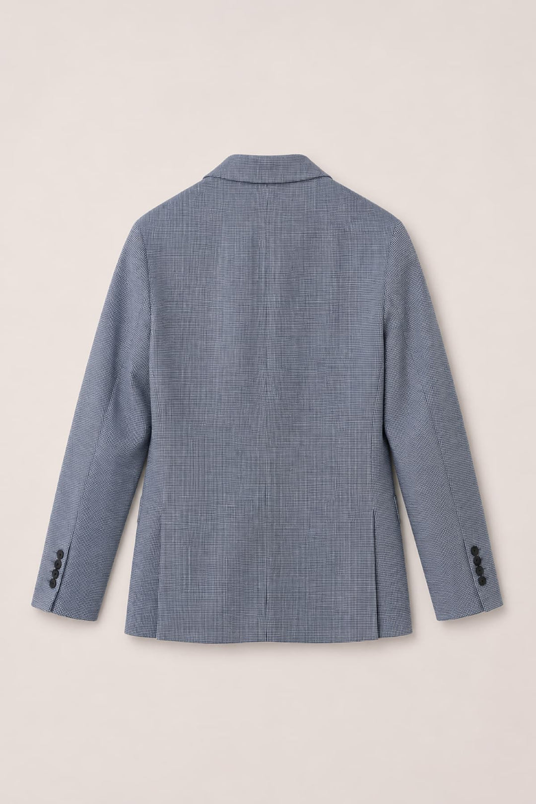 Vue de face veston homme micro-motif gris Circolo Valérie Simon