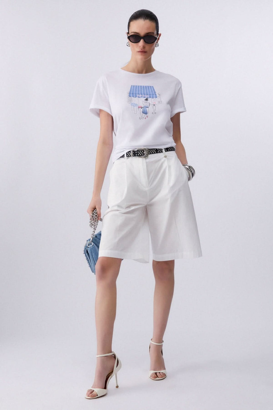 T-shirt à manches courtes avec imprimé graphique