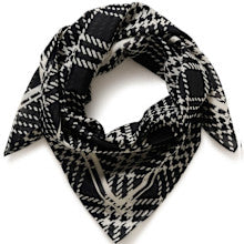 Foulard carré à motif Phi