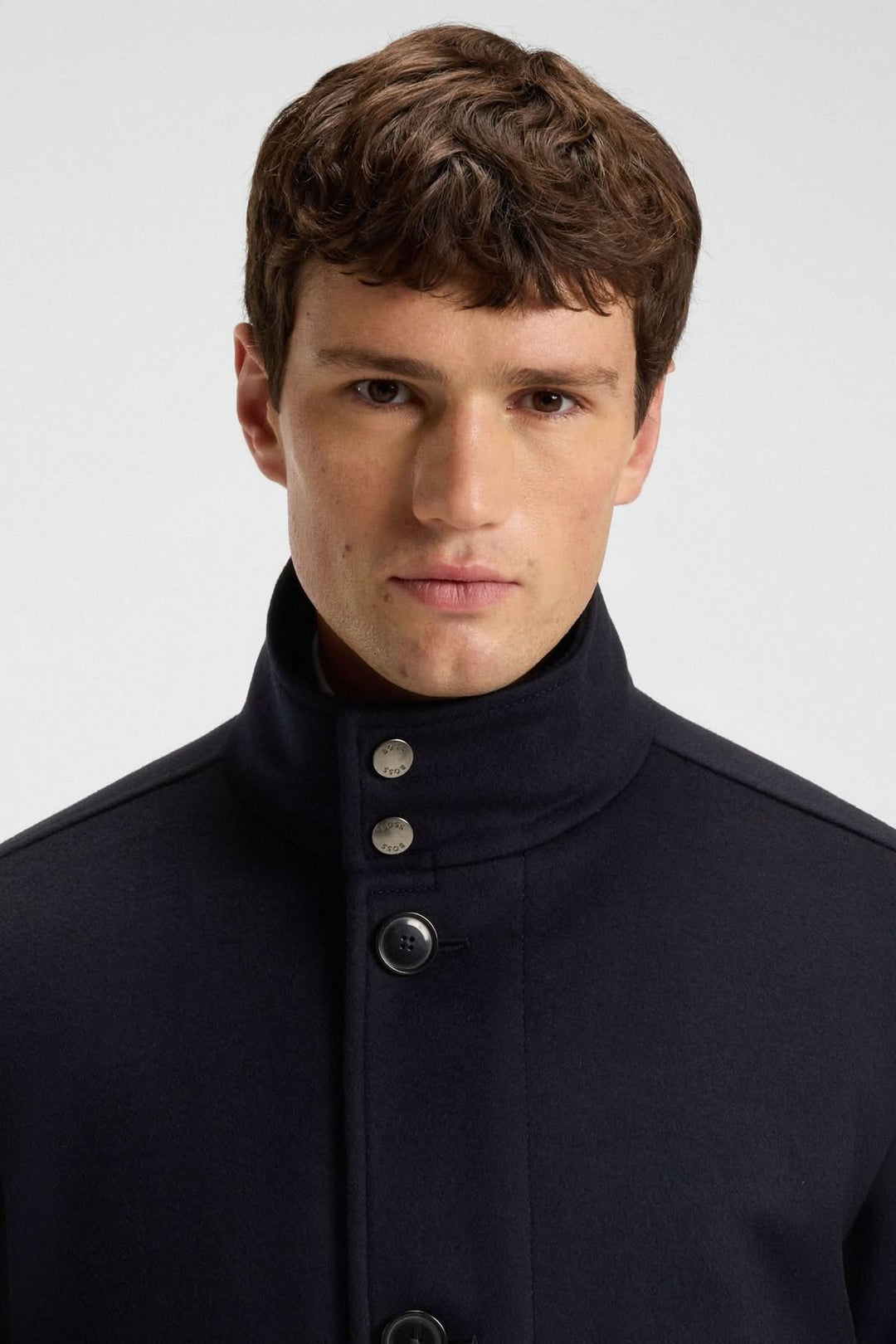 Manteau en laine et cachemire Coxtan