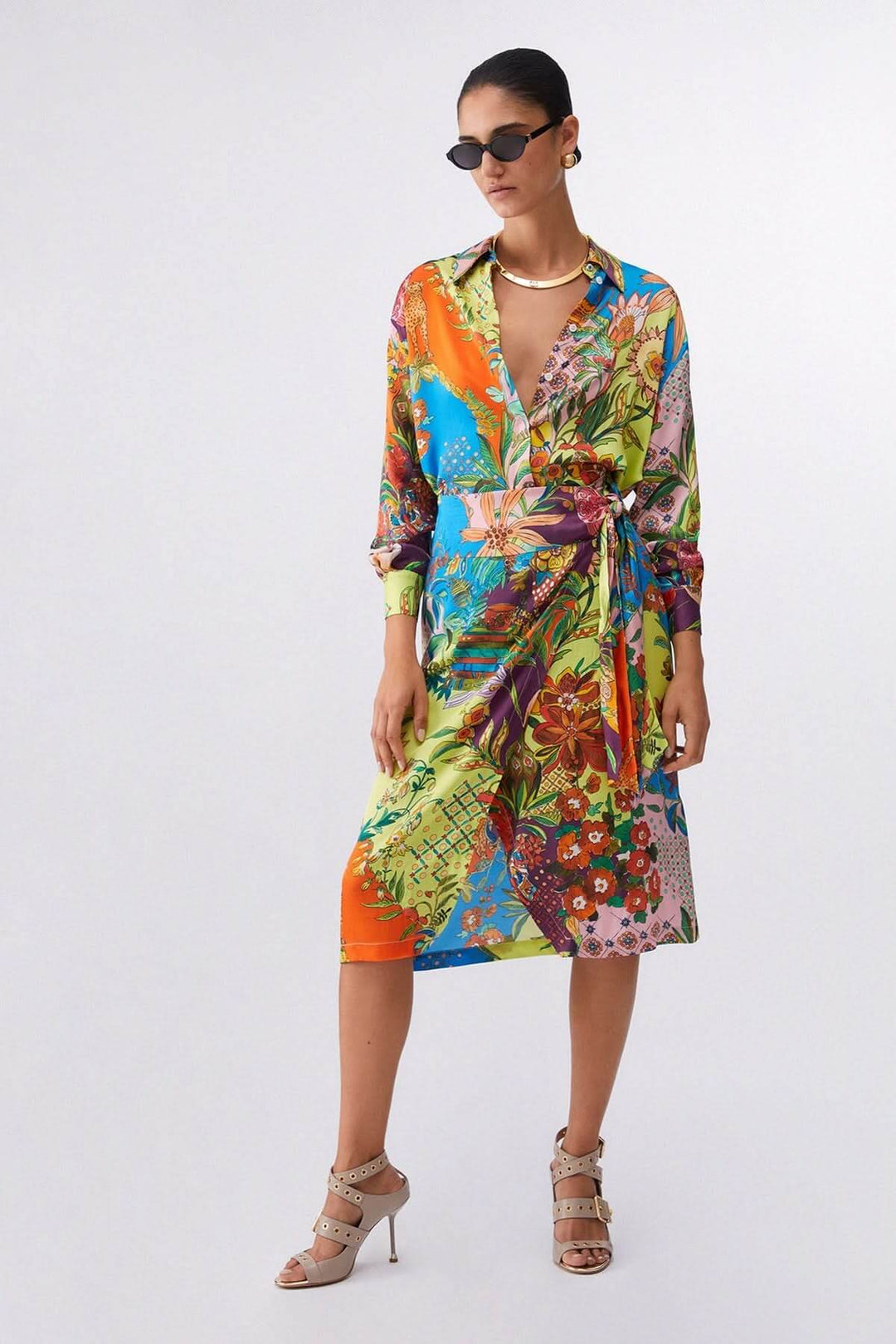 Chemise imprimée fluide