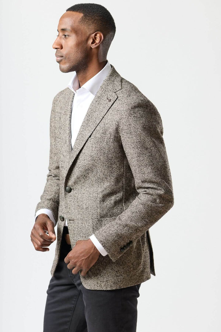 Veston en laine texturée Tagliatore