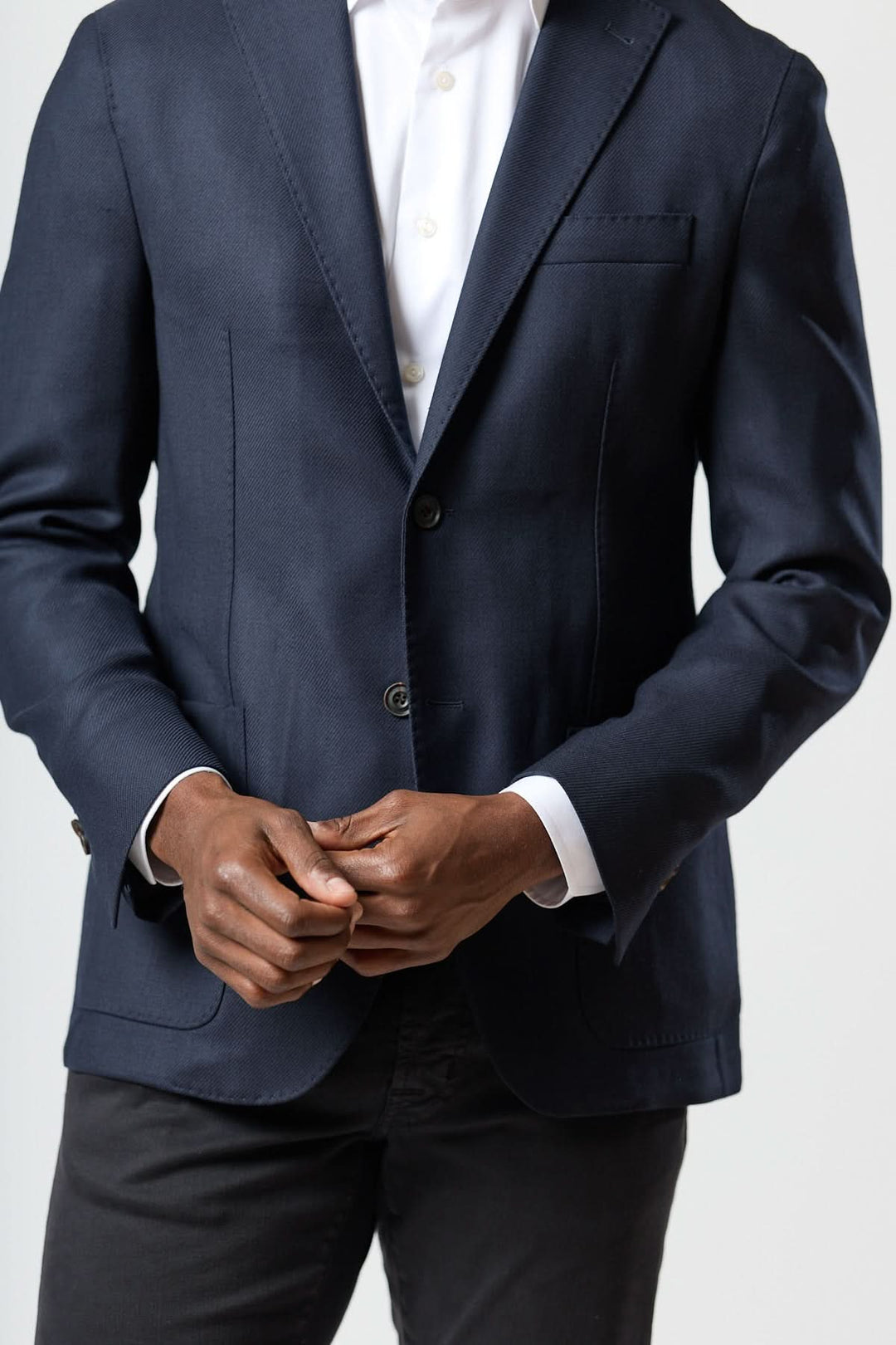 Veston moderne avec gilet zippé intégré