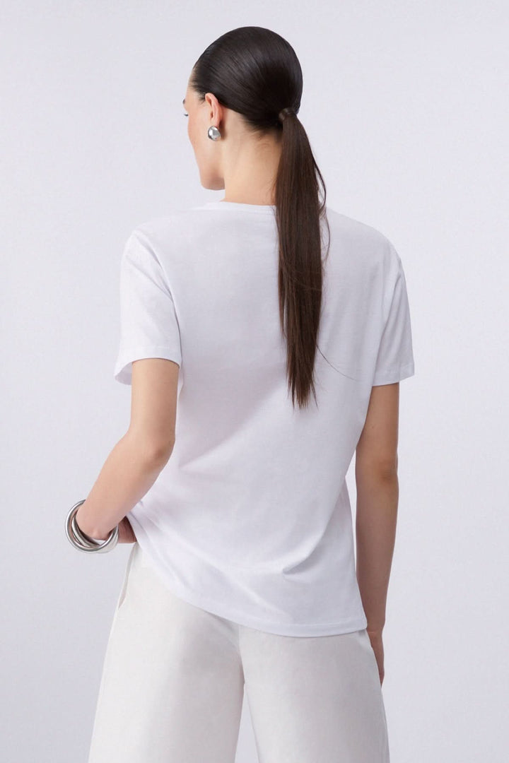 T-shirt à manches courtes avec imprimé graphique