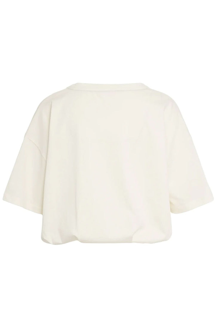 T-shirt oversize avec logo brodé