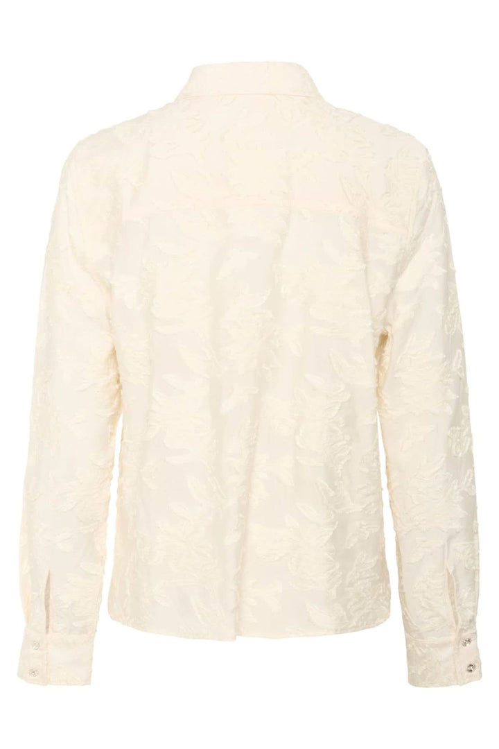 Chemise Vilya à relief floral ton sur ton