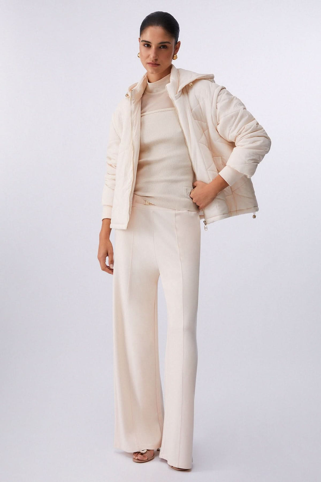 Veste matelassée à capuchon