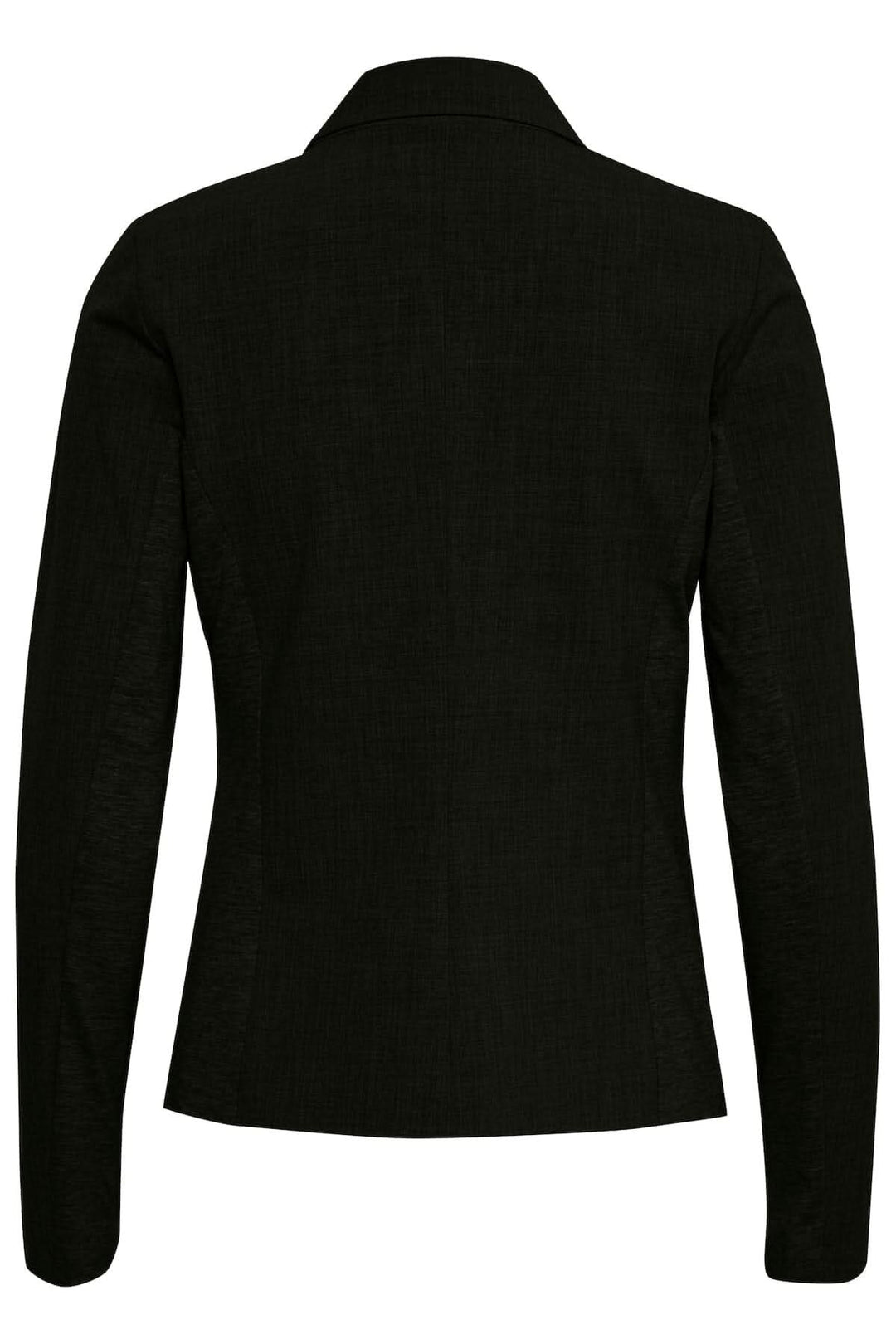 Veston blazer Kajillian noir vu de dos, avec coupe régulière et manches longues, idéal pour le bureau ou les événements.