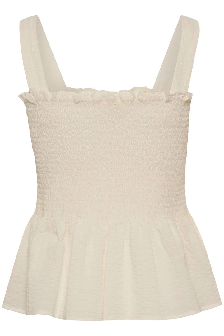 Camisole Stevie à bretelles larges, partie supérieure en nid d&