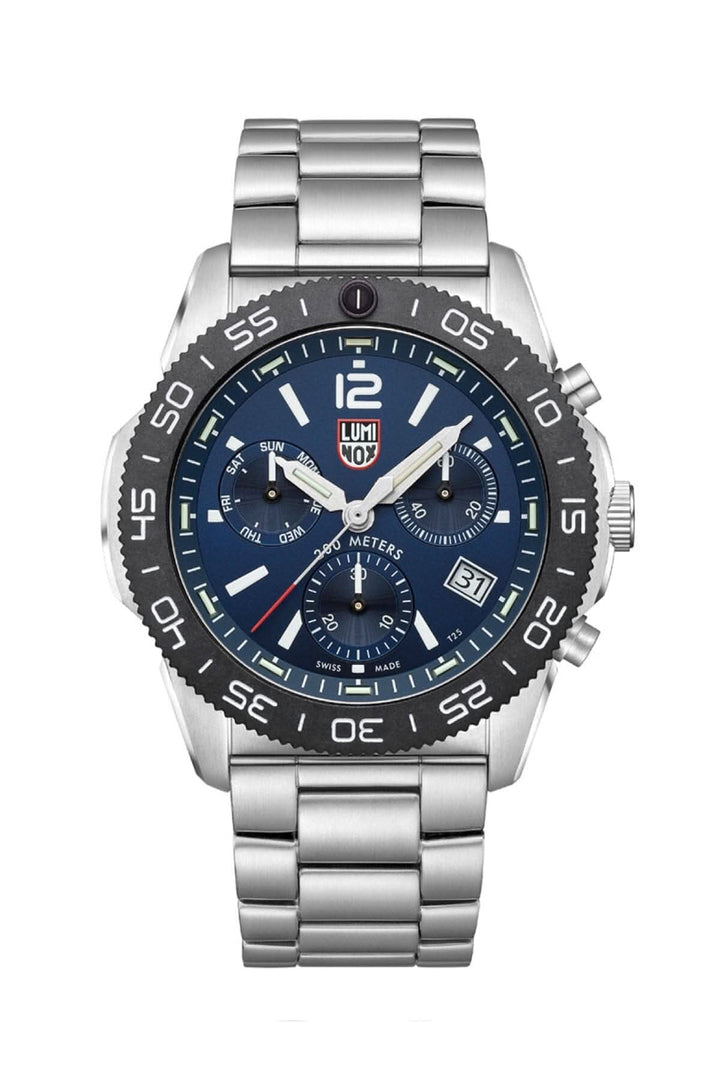 Montre Luminox Pacific Diver 3144 avec boîtier en acier inoxydable et lunette CARBONOX™.
