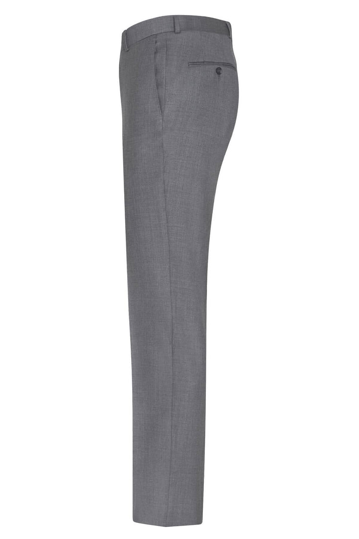 Pantalon gris en laine Samuelsohn, léger et respirant, versatilité pour une utilisation toute l&