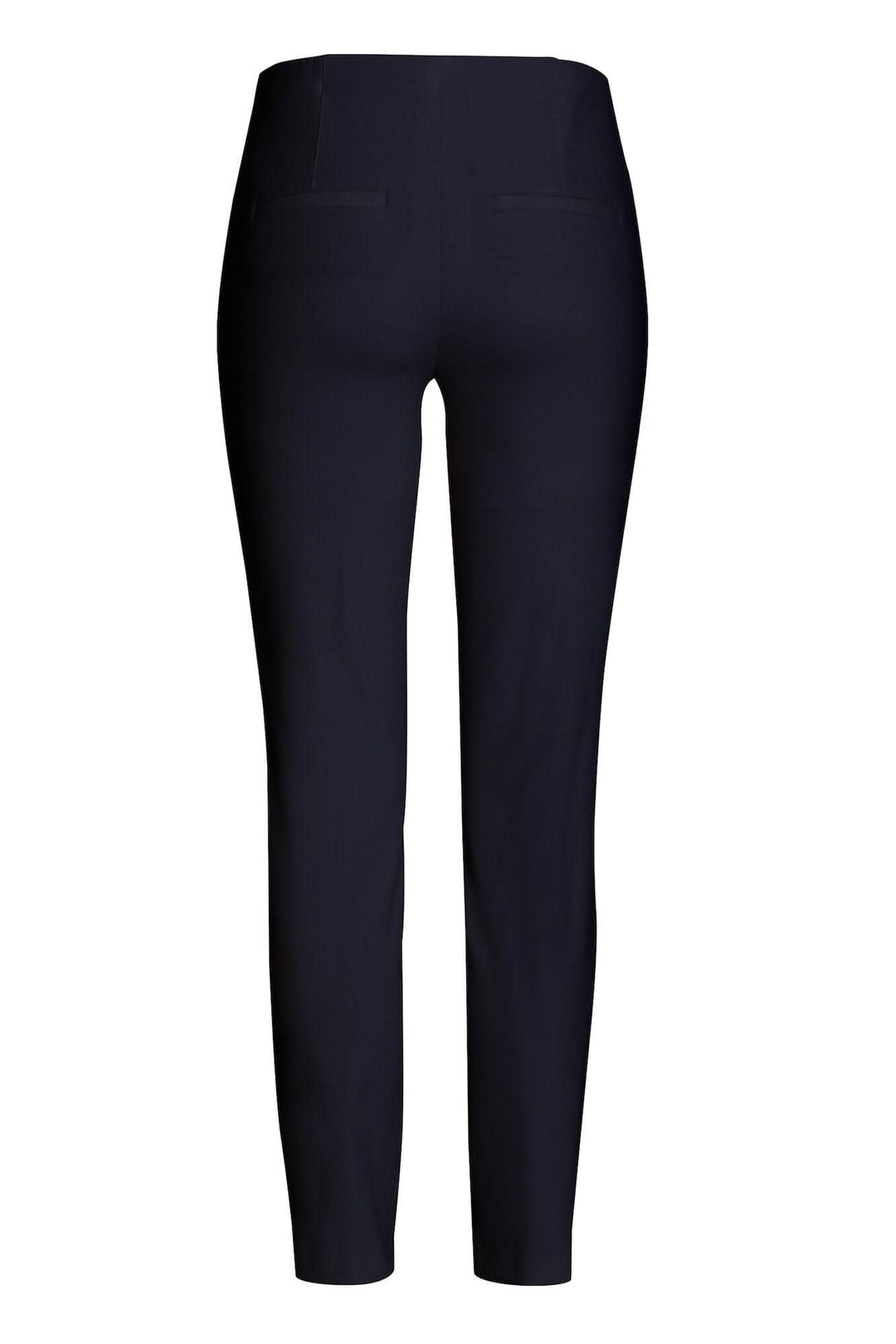 Pantalon slim Ros de Cambio en tissu techno, coupe courte et taille élastique, vue arrière.