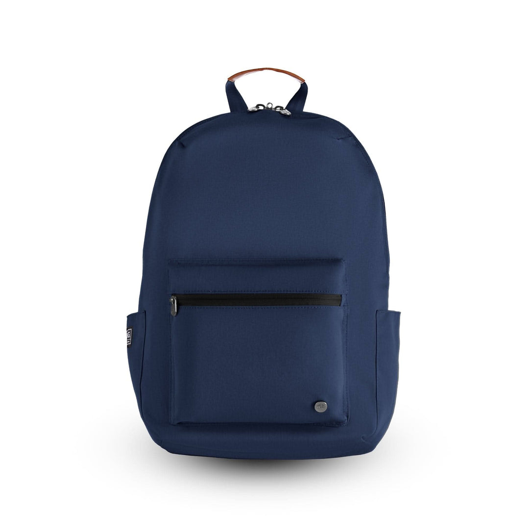 Sac à dos Granville 22L recyclé, avec grande poche avant et compartiment principal, résistant aux intempéries.