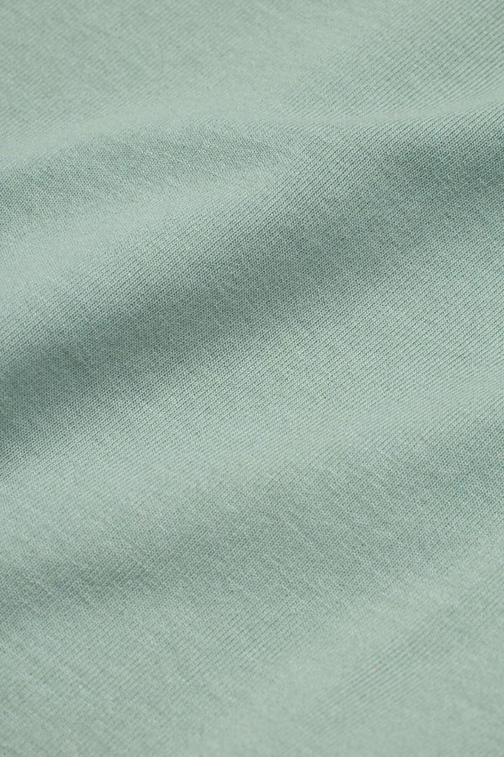 Tissu en jersey doux et agréable dans une teinte vert menthe.