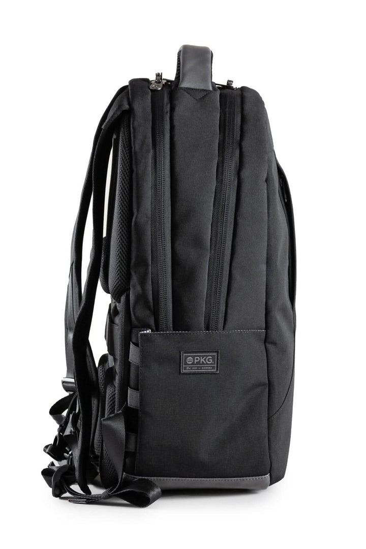 Sac à dos Durham Outpost 30L noir, fabriqué en polyester recyclé, design fonctionnel et résistant aux intempéries.